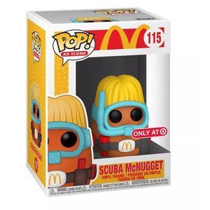 Funko Pop Ad Icon McDonald's Scuba McNugget #115 Vinyl Figure